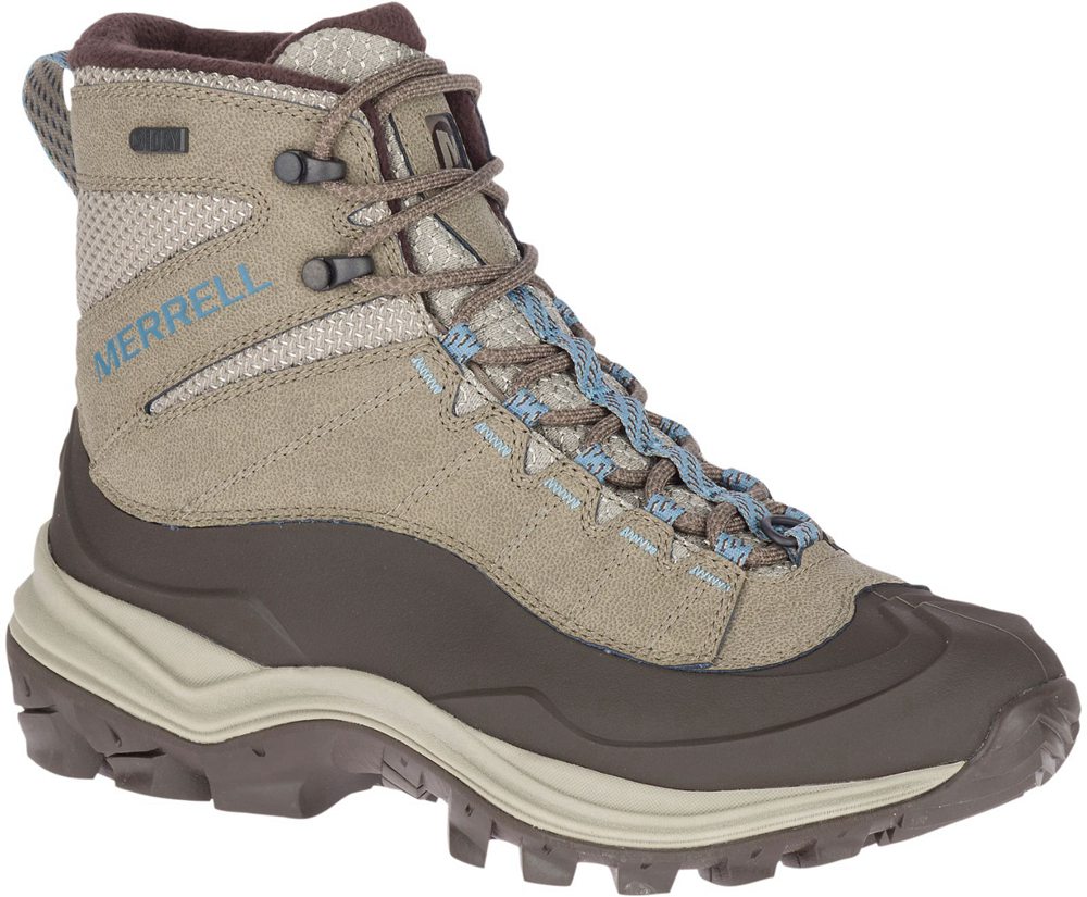 Botas Senhora - Merrell Thermo Chill Mid Shell Waterproof - Cinzentas - GHD491568